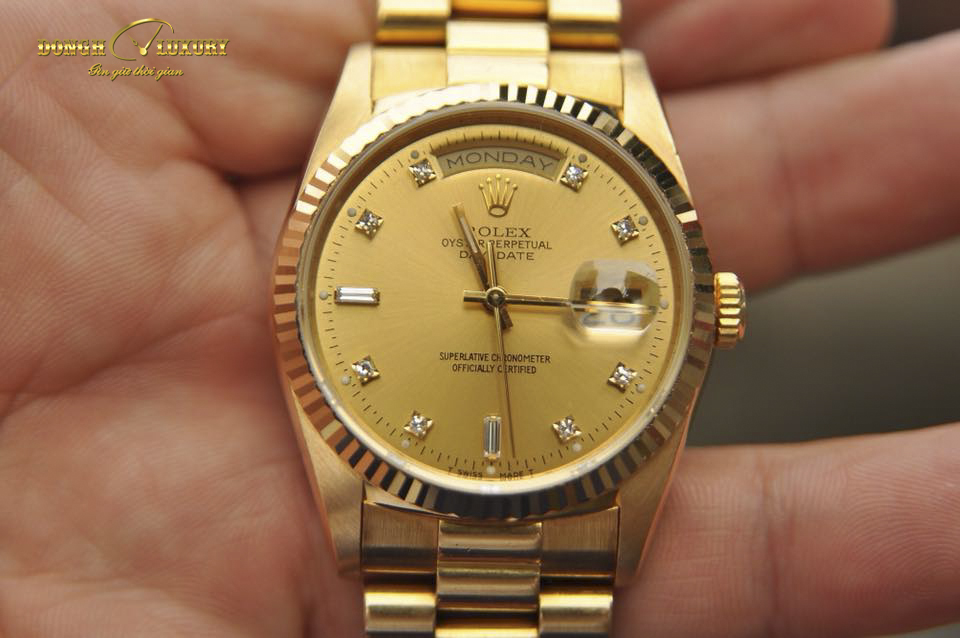 dong ho rolex day date president 18238 3