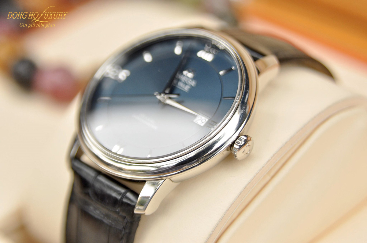 dong ho omega de ville 424 13 40 20 03 001 automatic co axial size 39 5mm 2