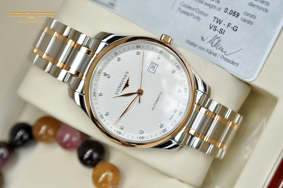 dong ho longines l2 893 5 77 7 master collection demi vang size 42mm 2