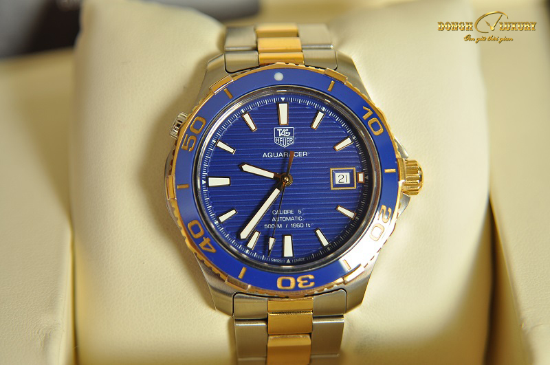 Đồng hồ Tag Heuer Aquaracer demi vàng 18k chính hãng - Luxury Watch